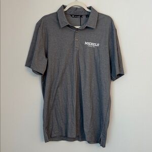 Travis Mathew Charcoal Polo Shirt